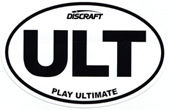 Ultimate Euro Sticker (Window Decal (Sticker), ULT (Play Ultimate))