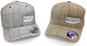 Plaid Baseball Cap (Baseball Cap (A-Flex fit), Innova Logo)