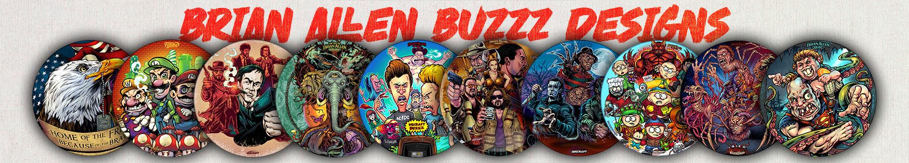 Bryan Allen Buzz Designs available now!