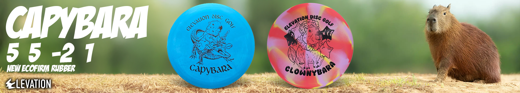 Elevation Disc Golf Capybara available now!