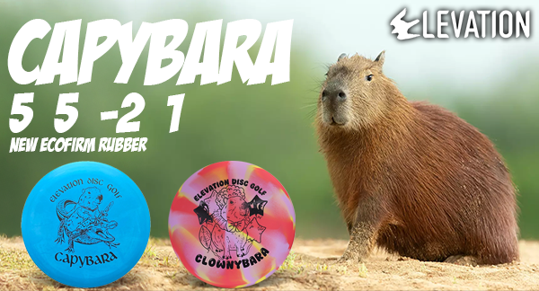 Elevation Disc Golf Capybara available now!