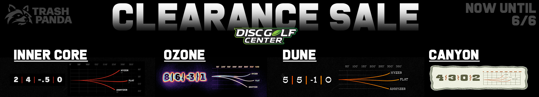 DiscoGolf Center Clearance Sale Ends Friday!