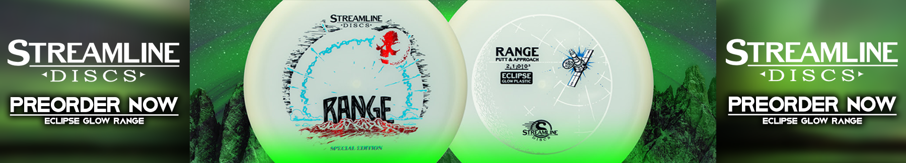 Preorder Steamline Discs Eclipse Glow Range today!