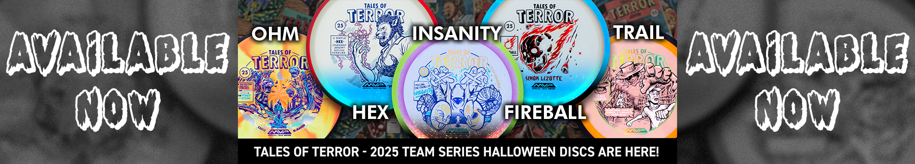 Preorder MVP Tales of Terror Halloween Discs today!