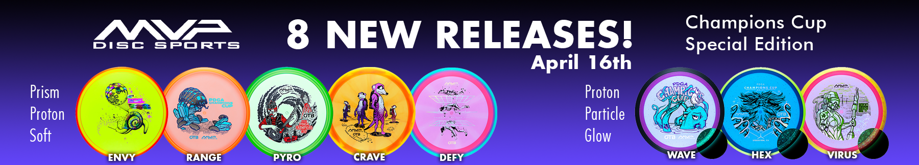 Preorder MVP Champion Cup Special Edition Discs today!