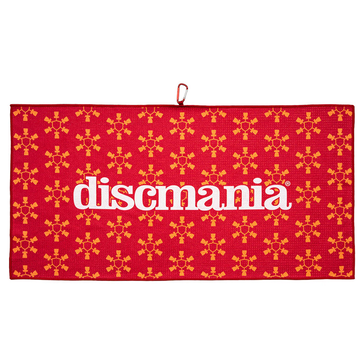 Micro Fiber Waffle Towel Red