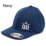 Dynamic Discs Hydro Grid DD Crown Logo Flex Fit Cap- Flex Fit Baseball Cap - 2