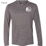 Dynamic Discs In Flight Logo Performance Hooded T-Shirt (Long Sleeve)- Performance Hooded Pullover T-Shirt (Long Sleeve) - 1