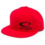 Latitude 64 Logo Flatbill Snapback Baseball Cap- Flatbill Snapback Baseball Cap - 4