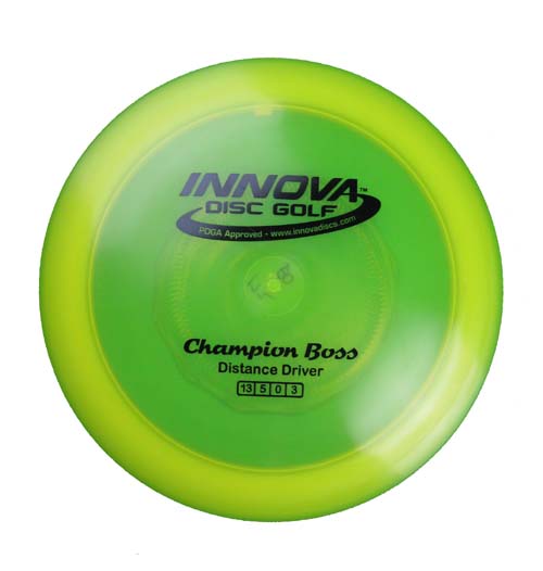 Boss (DX) - Discs - Innova - Disc GolfOnline retailer of Disc Golf Discs, Baskets, Accessories and Clothing. Including products from Discraft, Gateway, Latitude 64, MVP, DGA, Millennium and Ching
