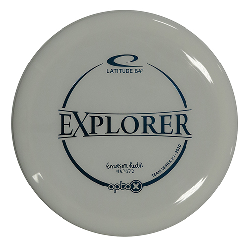 Explorer Opto X Team Series Fundraiser Discs Latitude 64 Disc Golfonline Retailer Of Disc Golf Discs Baskets Accessories And Clothing Including Products From Innova Discraft Gateway Latitude 64 Mvp Dga Millennium And Ching