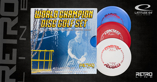 latitude 64 disc golf set
