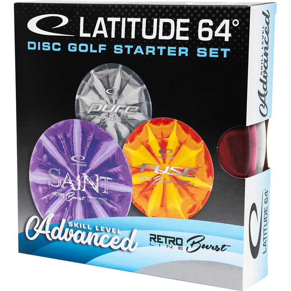 Advanced Intermediate Burst Disc Golf Set
