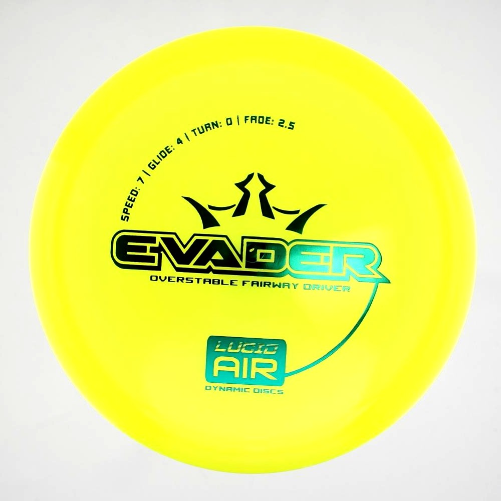 Evader - Standard - Yellow - 156.4 gm -  Disc ID: 349604
