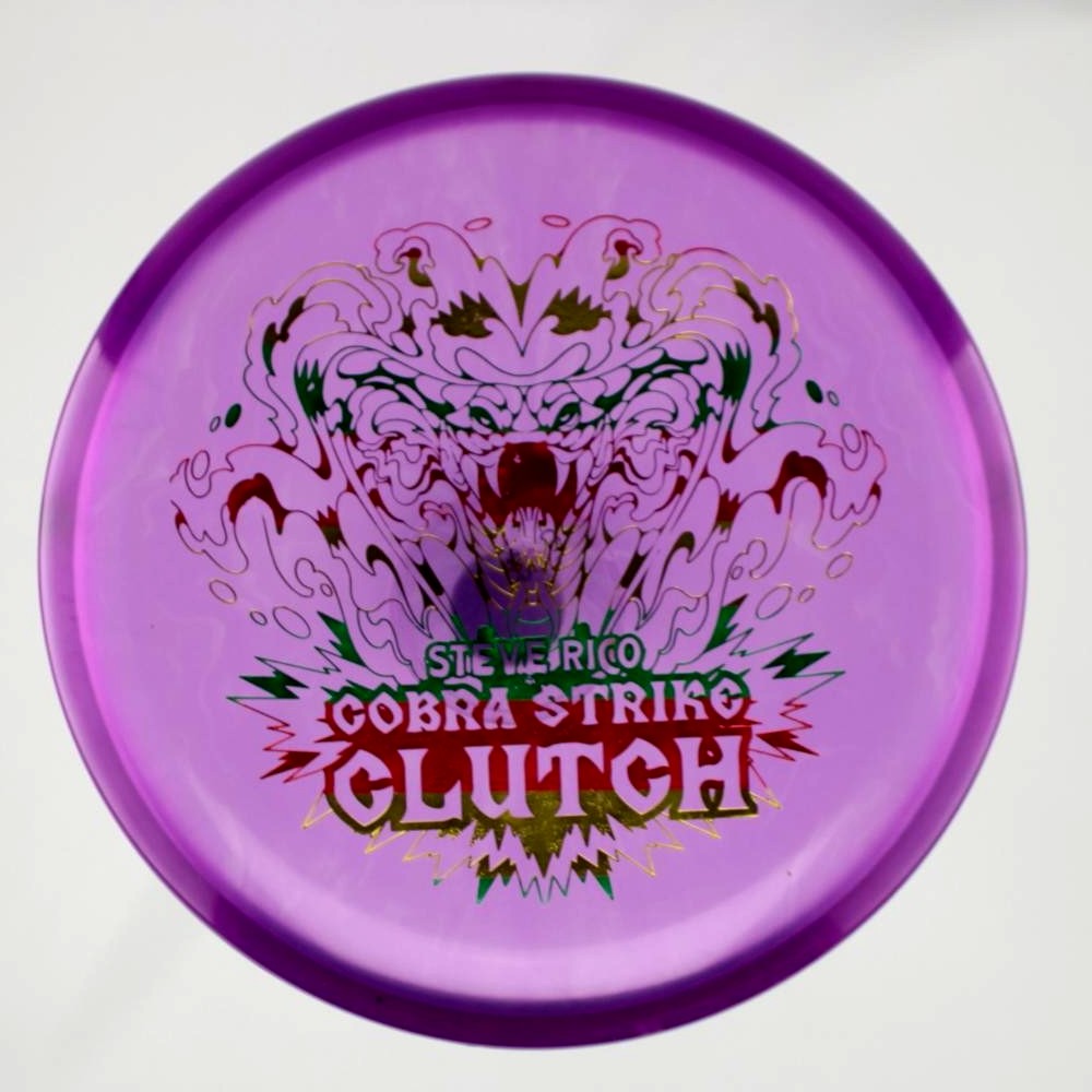 Clutch - Steve Rico Cobra Strike Stamp - Purple - 176.3 gm -  Disc ID: 356977