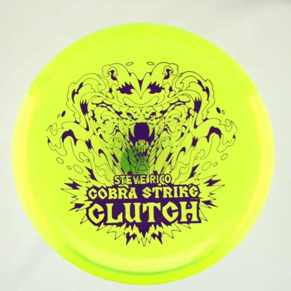 Clutch - Steve Rico Cobra Strike Stamp - Yellow - 177.3 gm -  Disc ID: 356989
