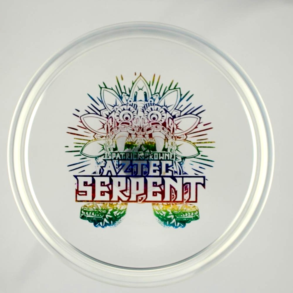 Badger - Patrick Brown Aztec Serpent Stamp - Clear - 174.0 gm -  Disc ID: 357006