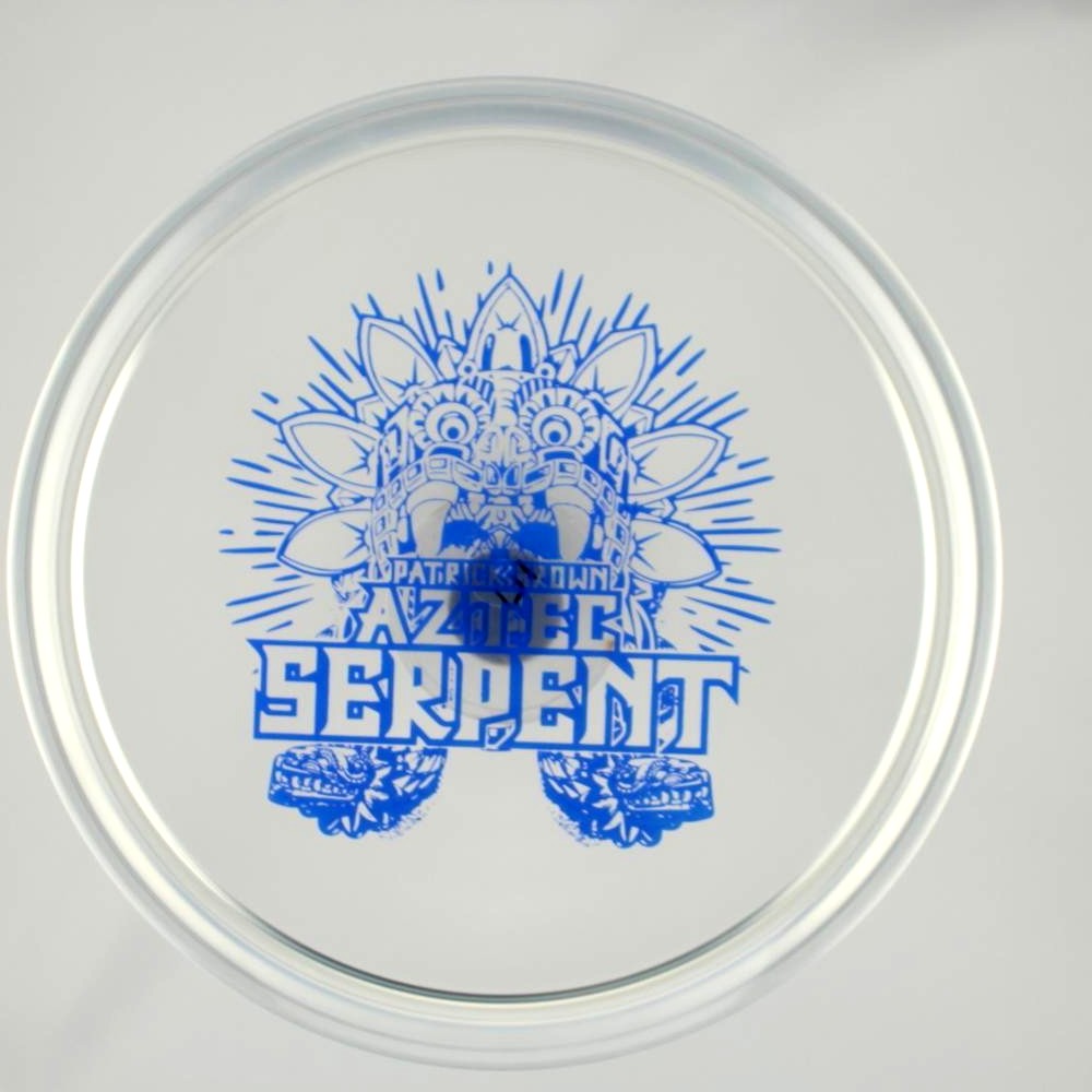 Badger - Patrick Brown Aztec Serpent Stamp - Clear - 173.6 gm -  Disc ID: 357043