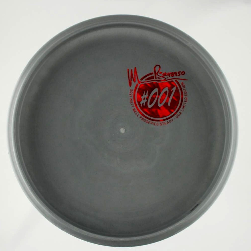 Steady - Matt Bell Tour Series Bottom Stamp - Gray - 172.7 gm -  Disc ID: 357083
