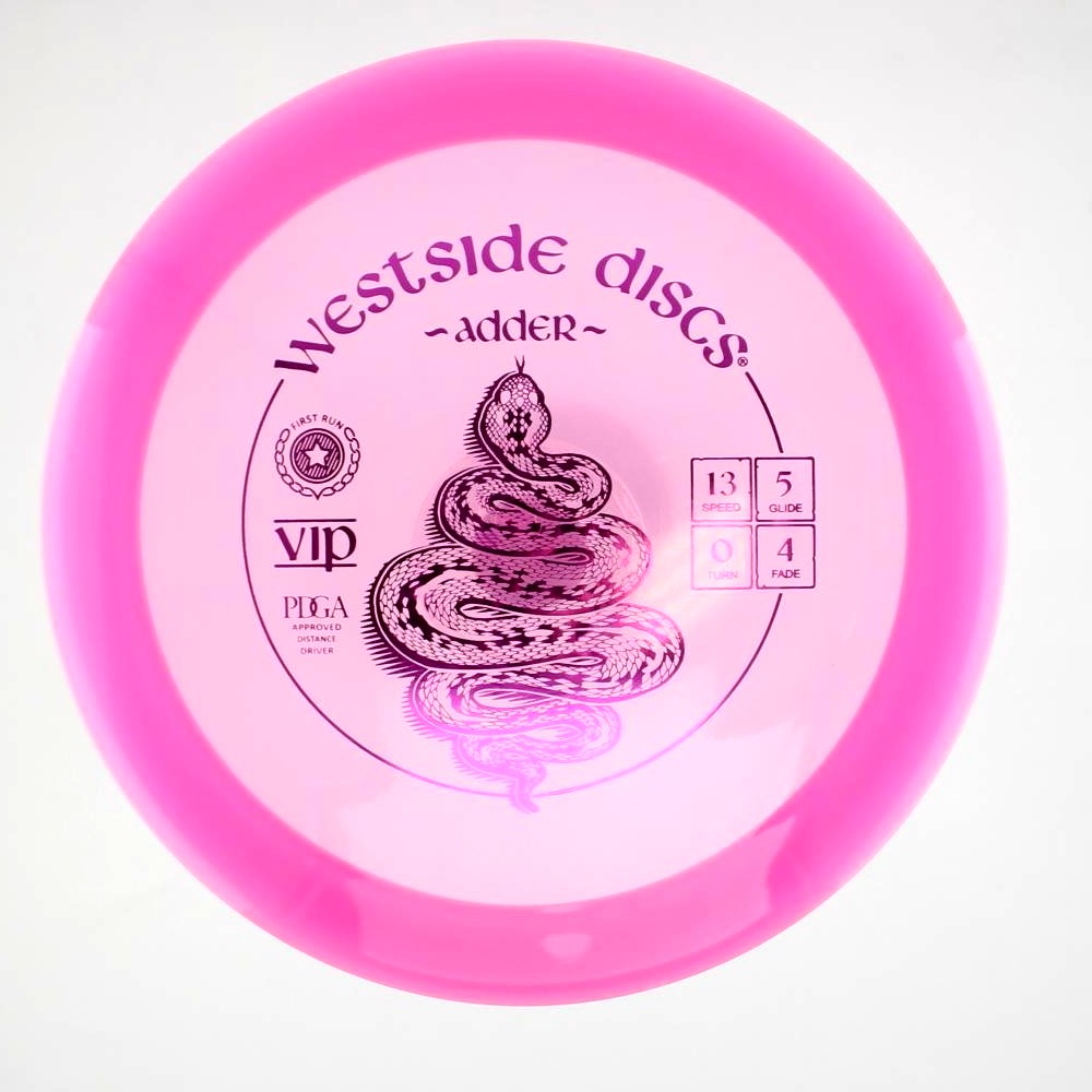 Adder - First Run - Pink - 173.1 gm -  Disc ID: 371823