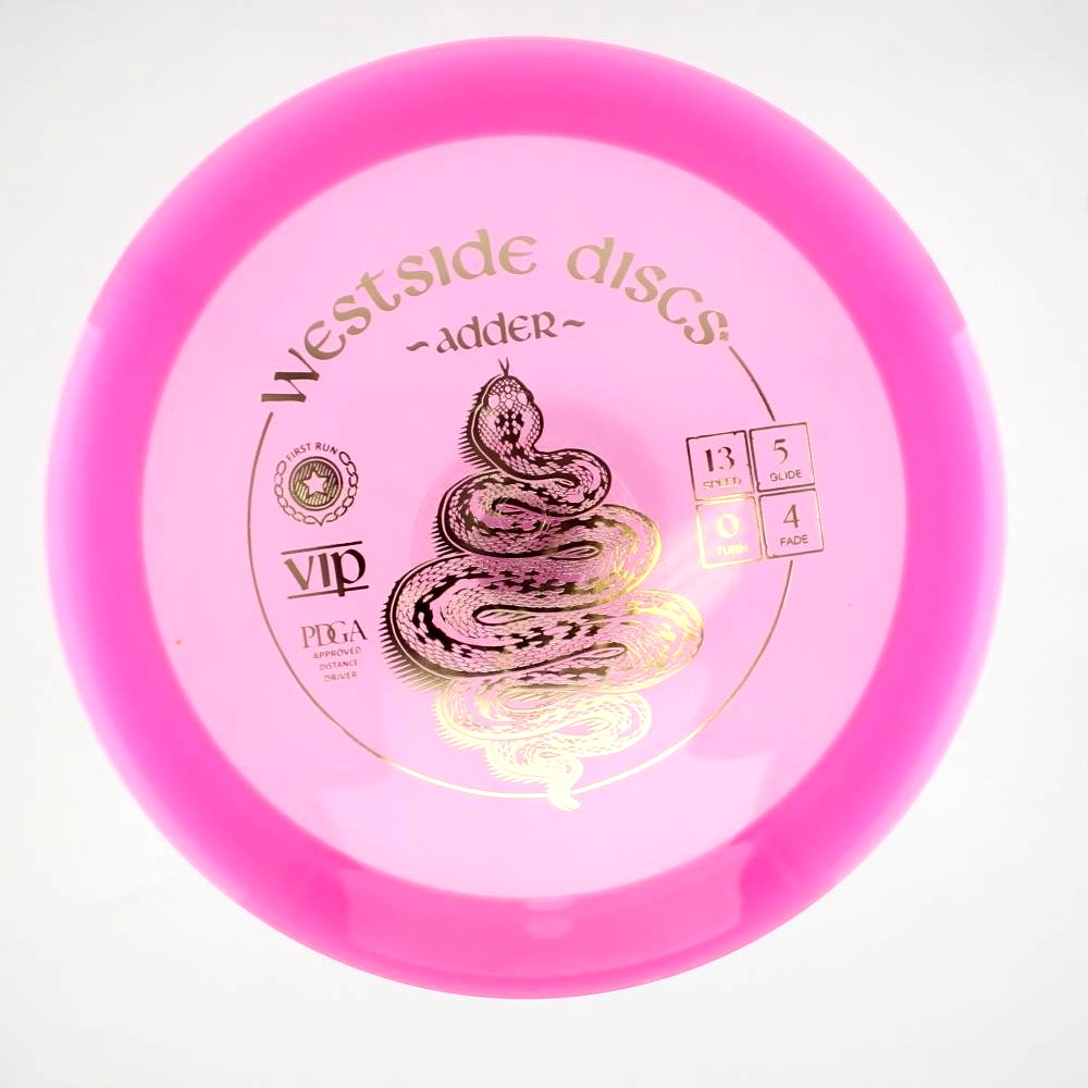Adder - First Run - Pink - 174.7 gm -  Disc ID: 371855