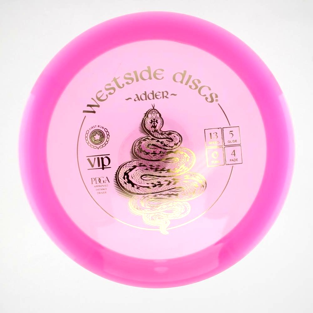 Adder - First Run - Pink - 174.2 gm -  Disc ID: 371858