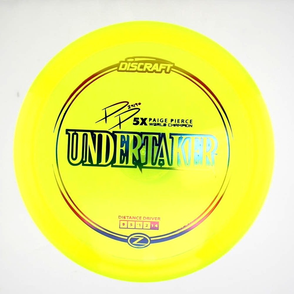 Undertaker - 5x World Champion Paige Pierce - Yellow - 174.7 gm -  Disc ID: 399017