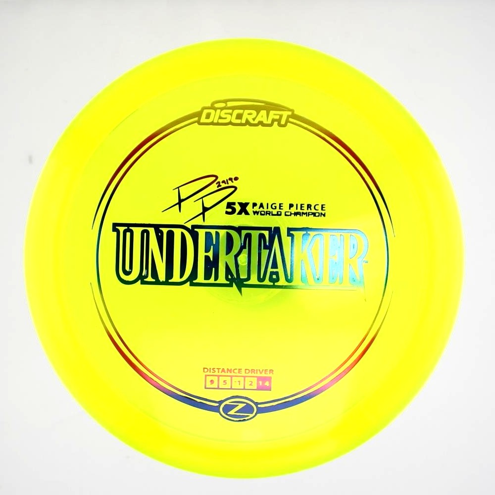 Undertaker - 5x World Champion Paige Pierce - Yellow - 174.6 gm -  Disc ID: 399023