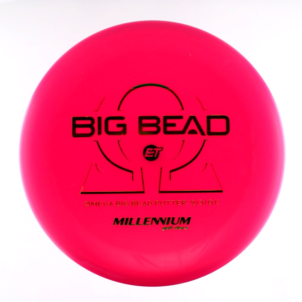 Omega AP Big Bead - Standard - Pink - 169.3 gm -  Disc ID: 404447