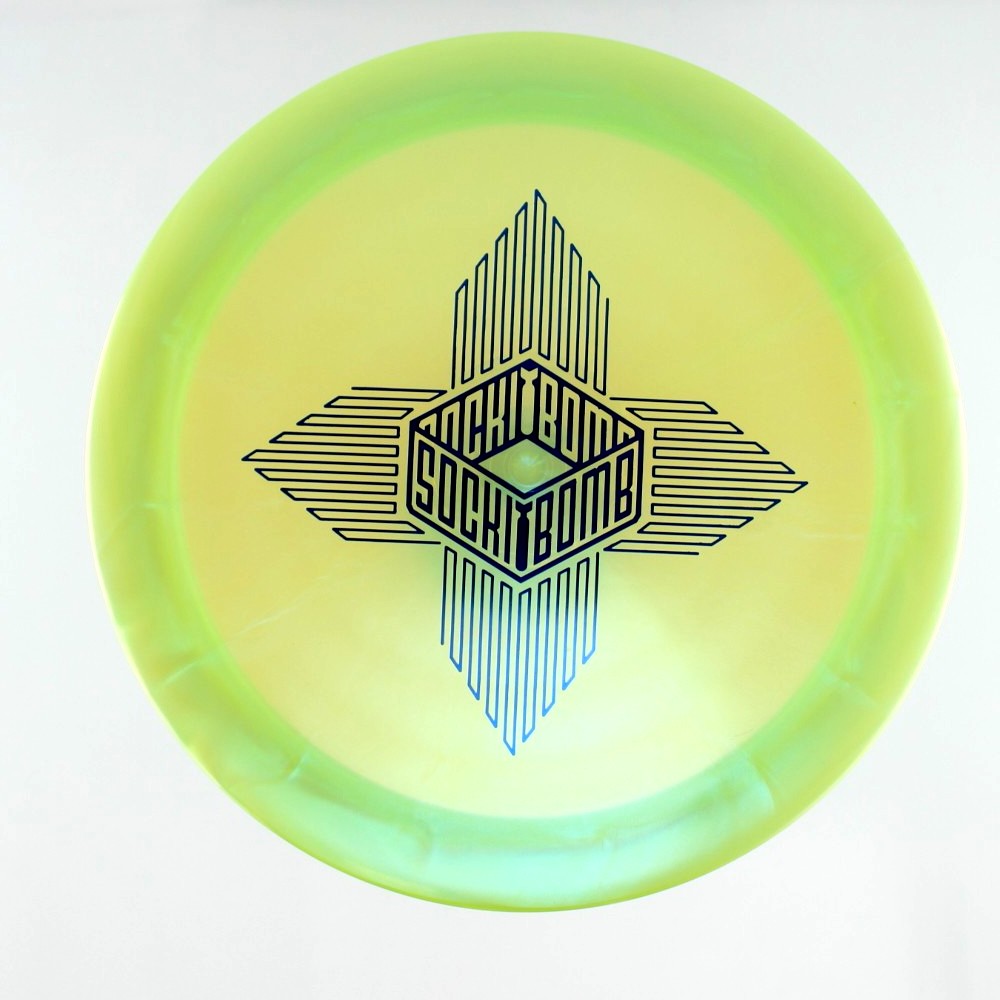 Enforcer - Sockibomb Fourpoints - Lt. Green - 174.2 gm -  Disc ID: 410259