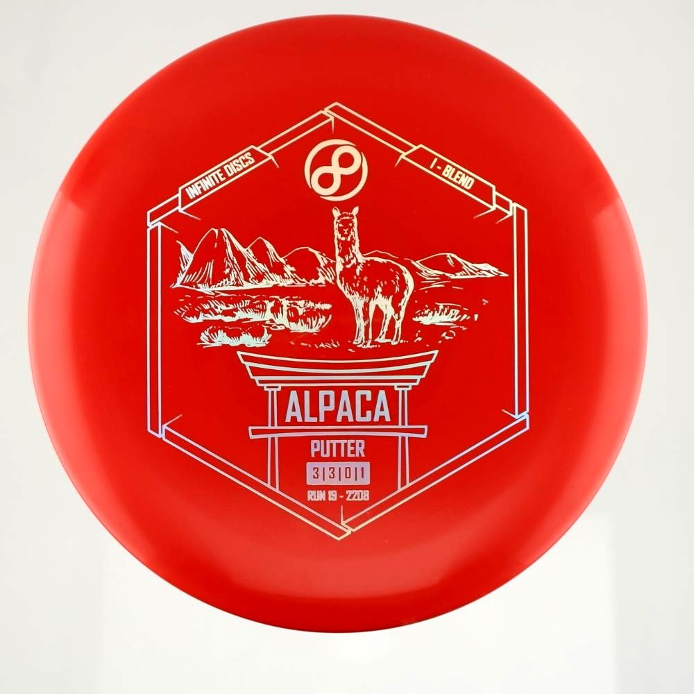 Alpaca - Standard - Red - 168.9 gm -  Disc ID: 411552