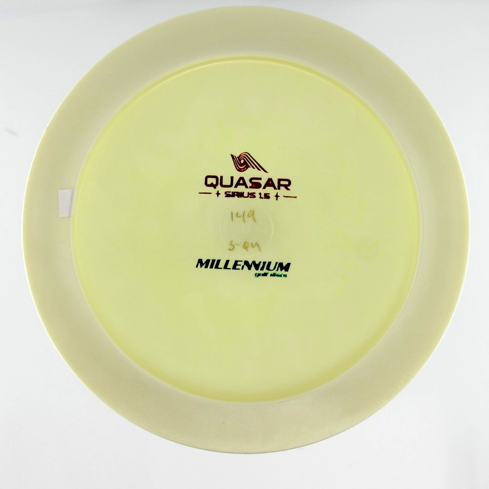 Quasar - Bottom Stamp - Cream - 150.3 gm -  Disc ID: 417737