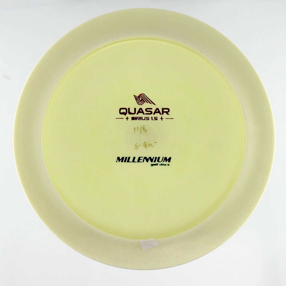 Quasar - Bottom Stamp - Cream - 150.5 gm -  Disc ID: 417739