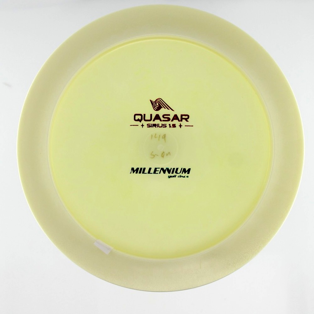 Quasar - Bottom Stamp - Cream - 150.3 gm -  Disc ID: 417740