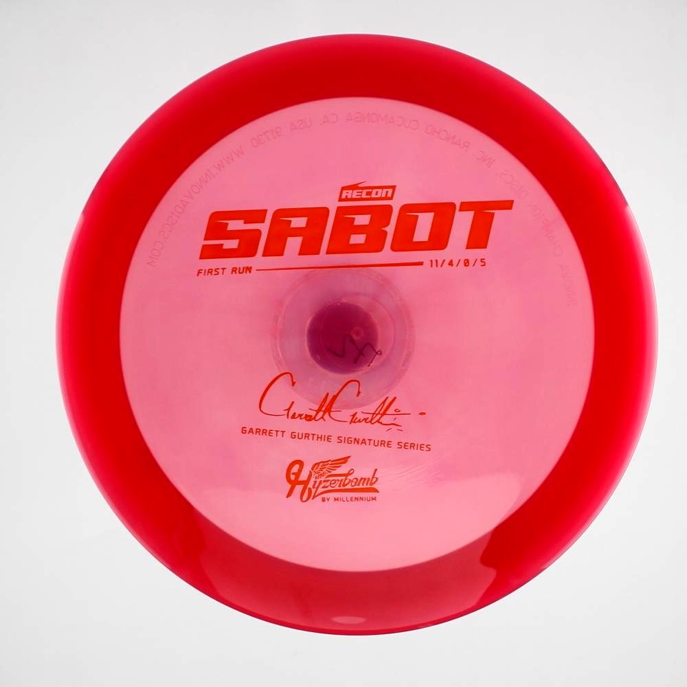 Sabot - First Run - Raspberry - 173.8 gm -  Disc ID: 425380