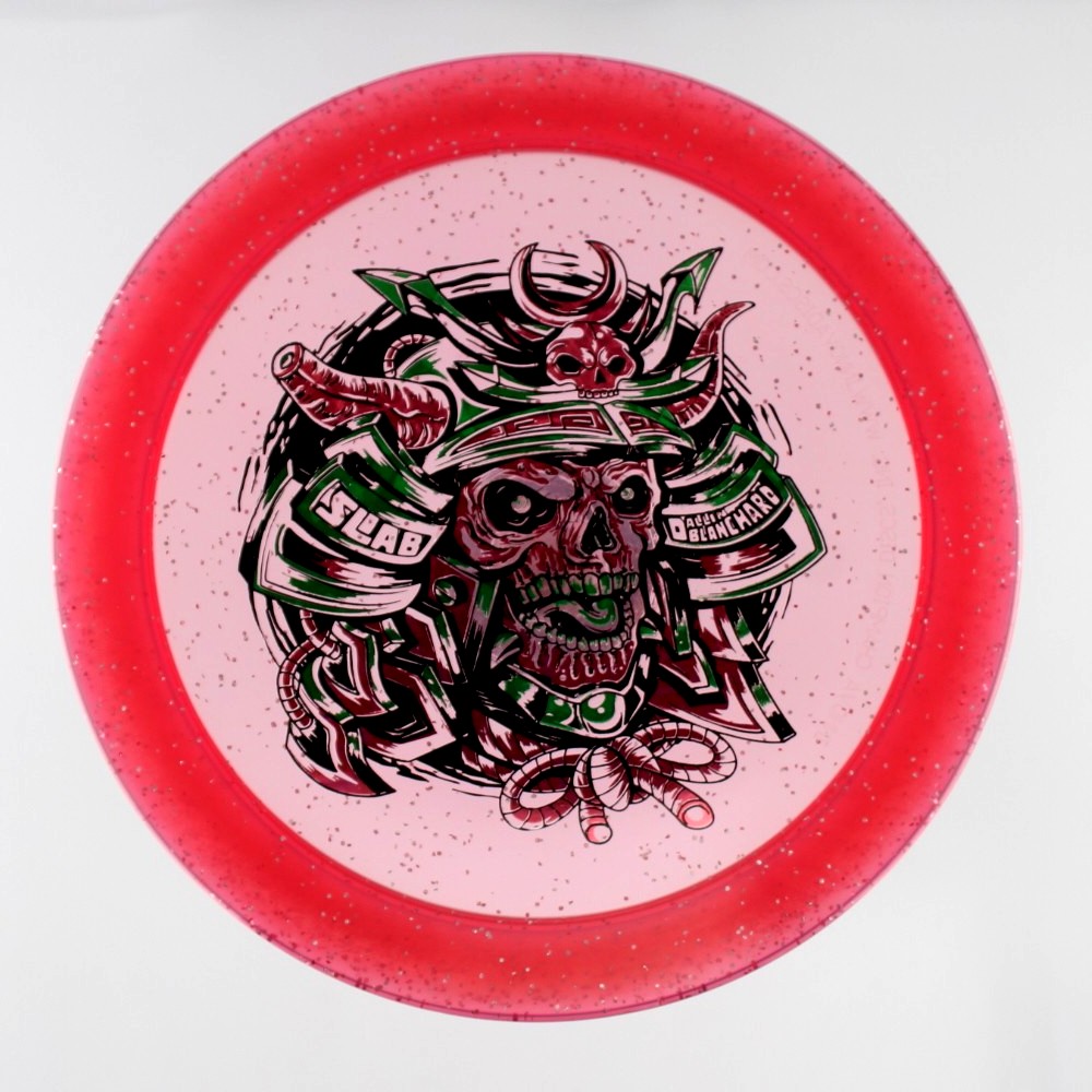 Slab - Allan Blanchard - Red - 175.8 gm -  Disc ID: 430633