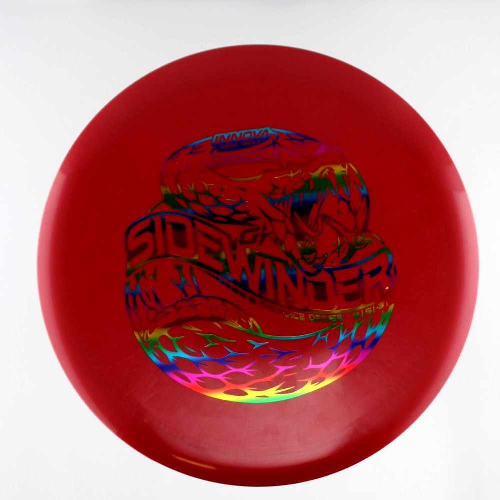 Sidewinder - Standard - Red - 174.5 gm -  Disc ID: 432385