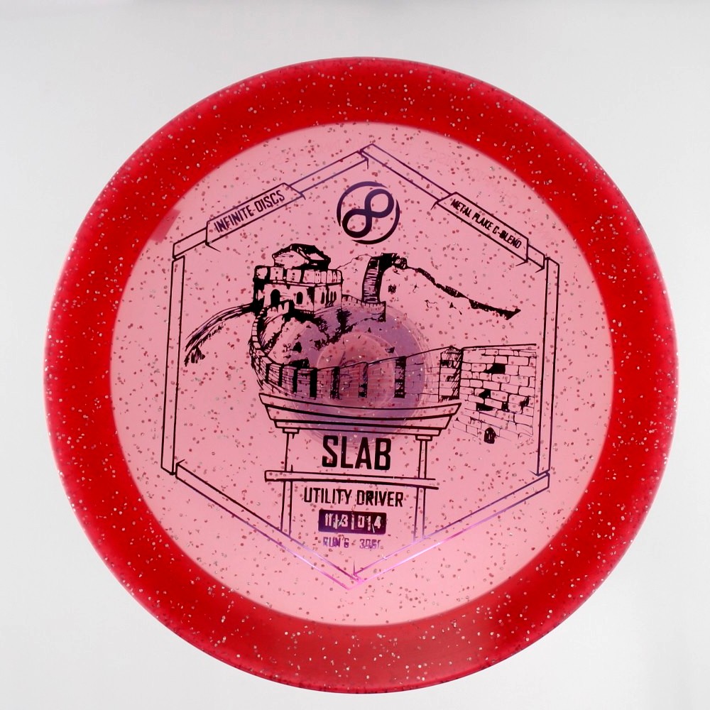 Slab - Standard - Red - 172.3 gm -  Disc ID: 432927