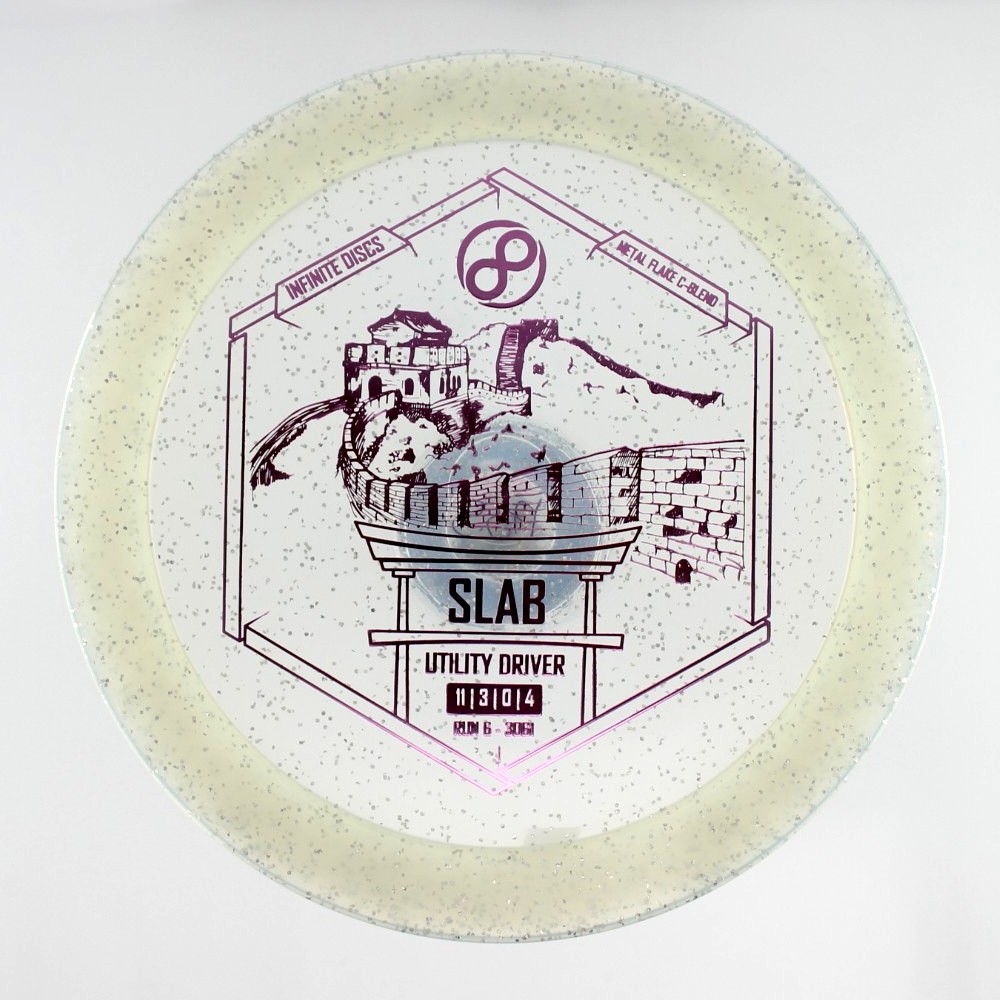 Slab - Standard - White - 175.9 gm -  Disc ID: 432929
