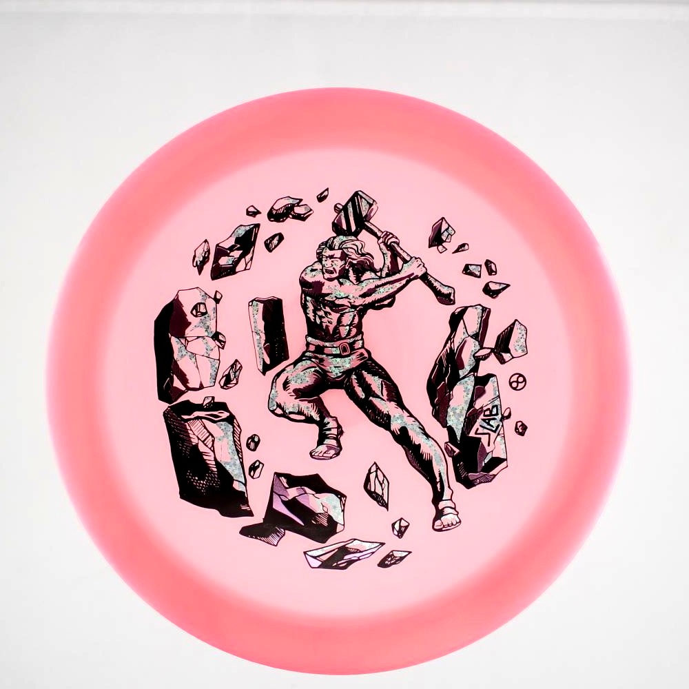 Slab - Standard - Pink - 175.5 gm -  Disc ID: 441045