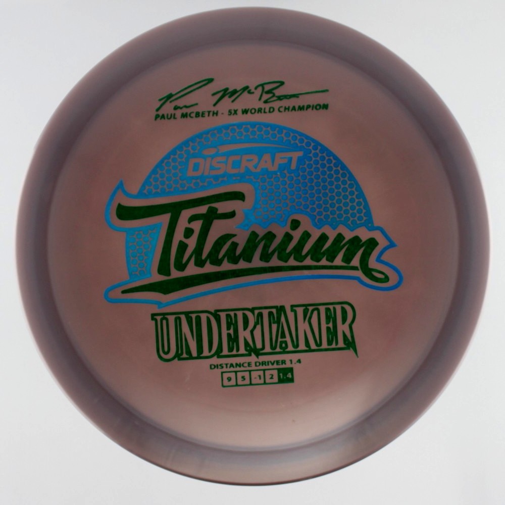 Undertaker - 5x World Champion Paul McBeth - Purple - 174.3 gm -  Disc ID: 445895
