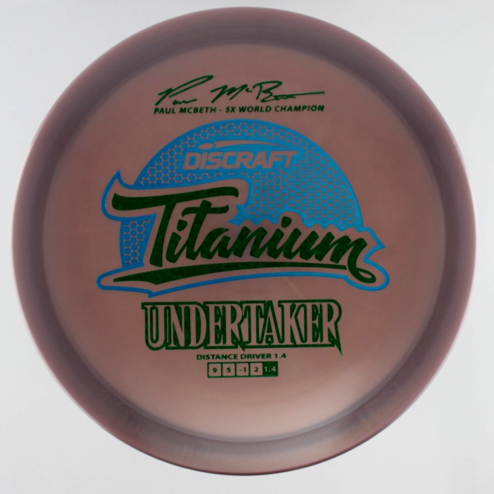 Undertaker - 5x World Champion Paul McBeth - Purple - 174.3 gm -  Disc ID: 445899