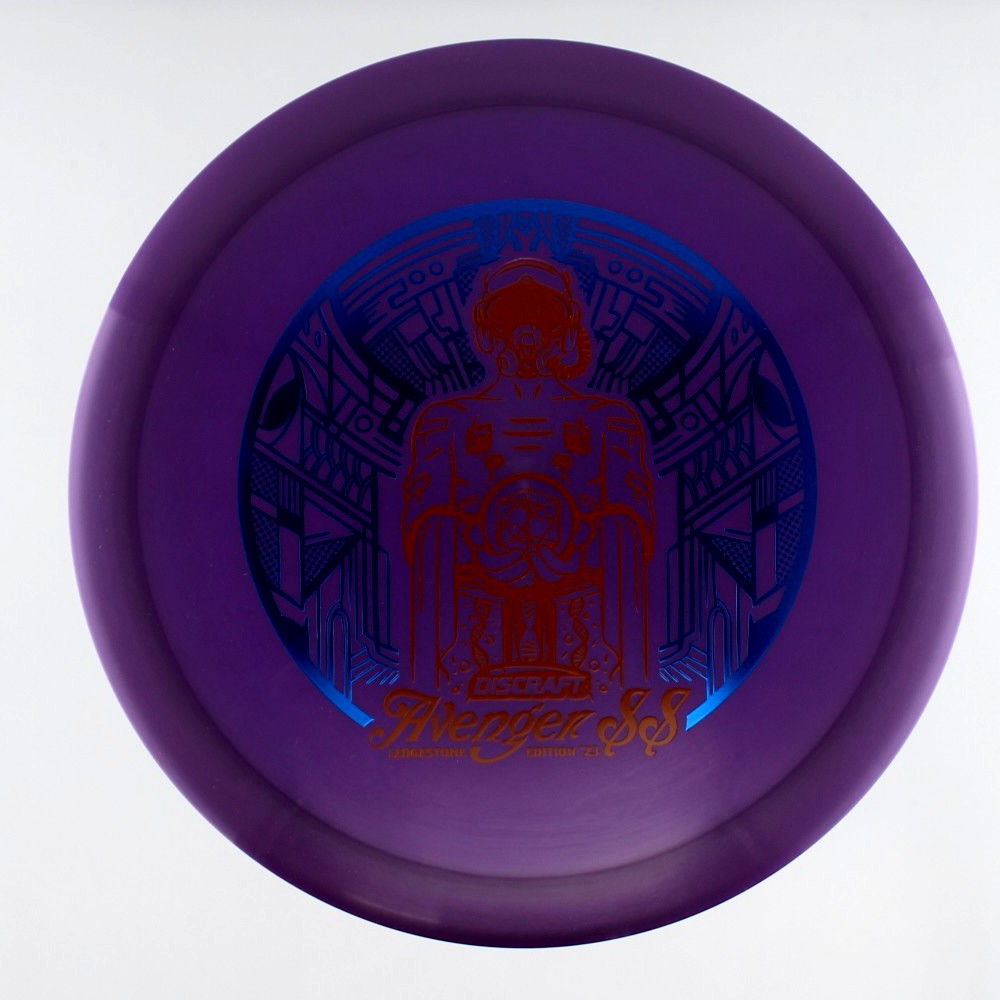 Avenger SS (Super Straight) - 2023 Ledgestone - Purple - 174.5 gm -  Disc ID: 476571