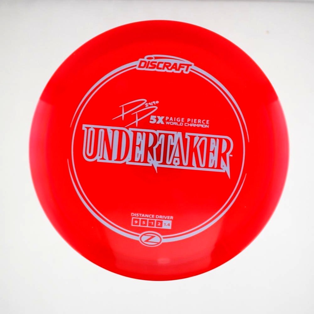 Undertaker - 5x World Champion Paige Pierce - Red - 174.3 gm -  Disc ID: 488928