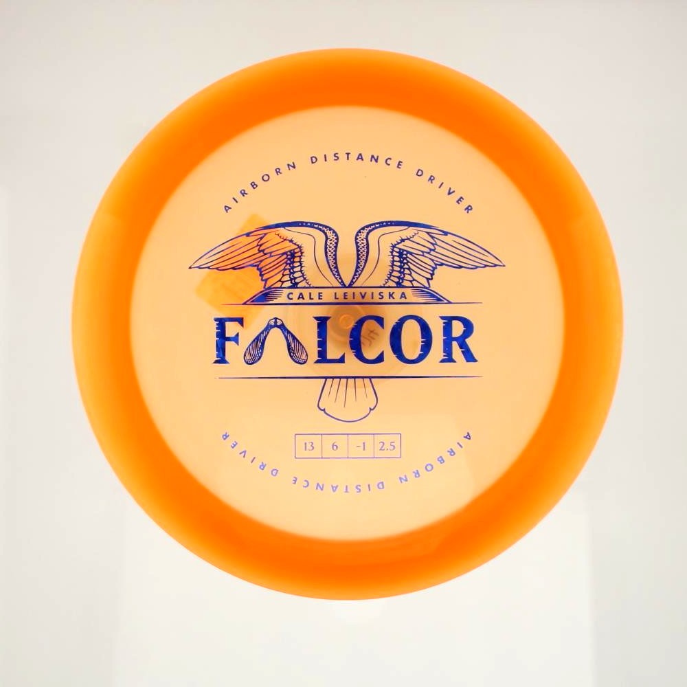 Falcor - Cale Leiviska Signature Series - Orange - 176.3 gm -  Disc ID: 497138
