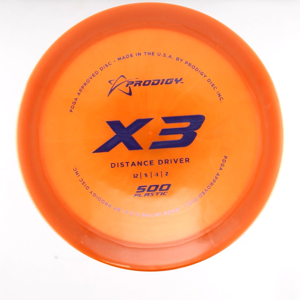 X3 - Standard - Orange - 171.1 gm -  Disc ID: 497563