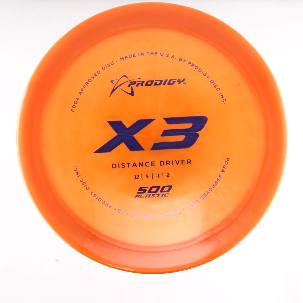 X3 - Standard - Orange - 171.0 gm -  Disc ID: 497565