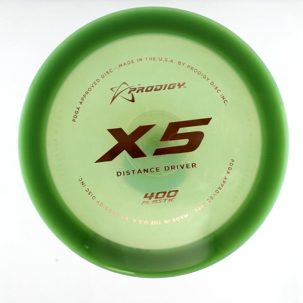 X5 - Standard - Green - 174.5 gm -  Disc ID: 497628