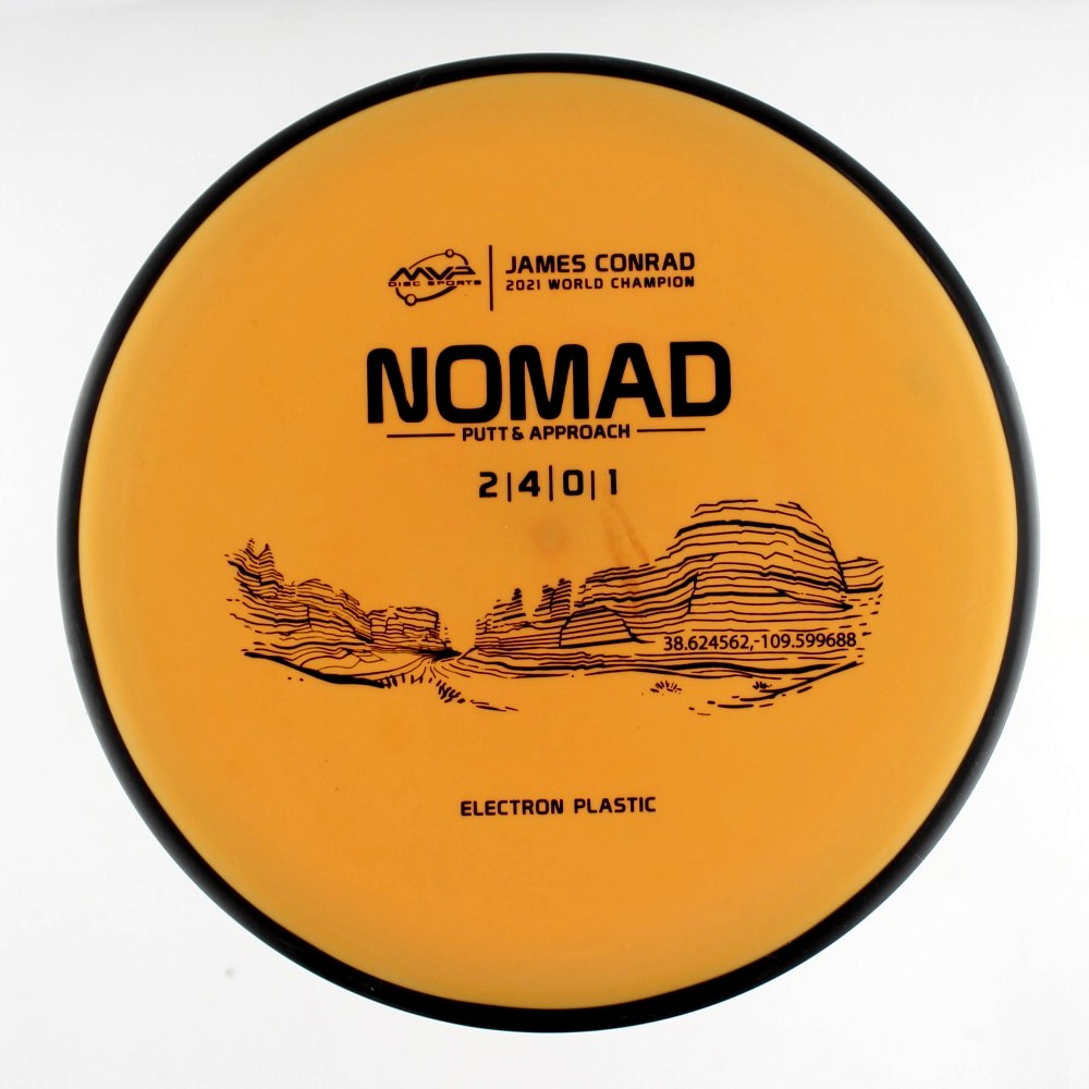 Nomad - James Conrad 2021 World Champion - Yellow - 166.2 gm -  Disc ID: 503484