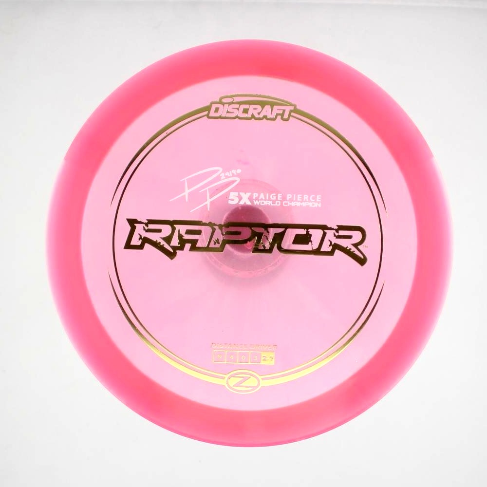 Raptor - 5x World Champion Paige Pierce - Pink - 176.9 gm -  Disc ID: 506448